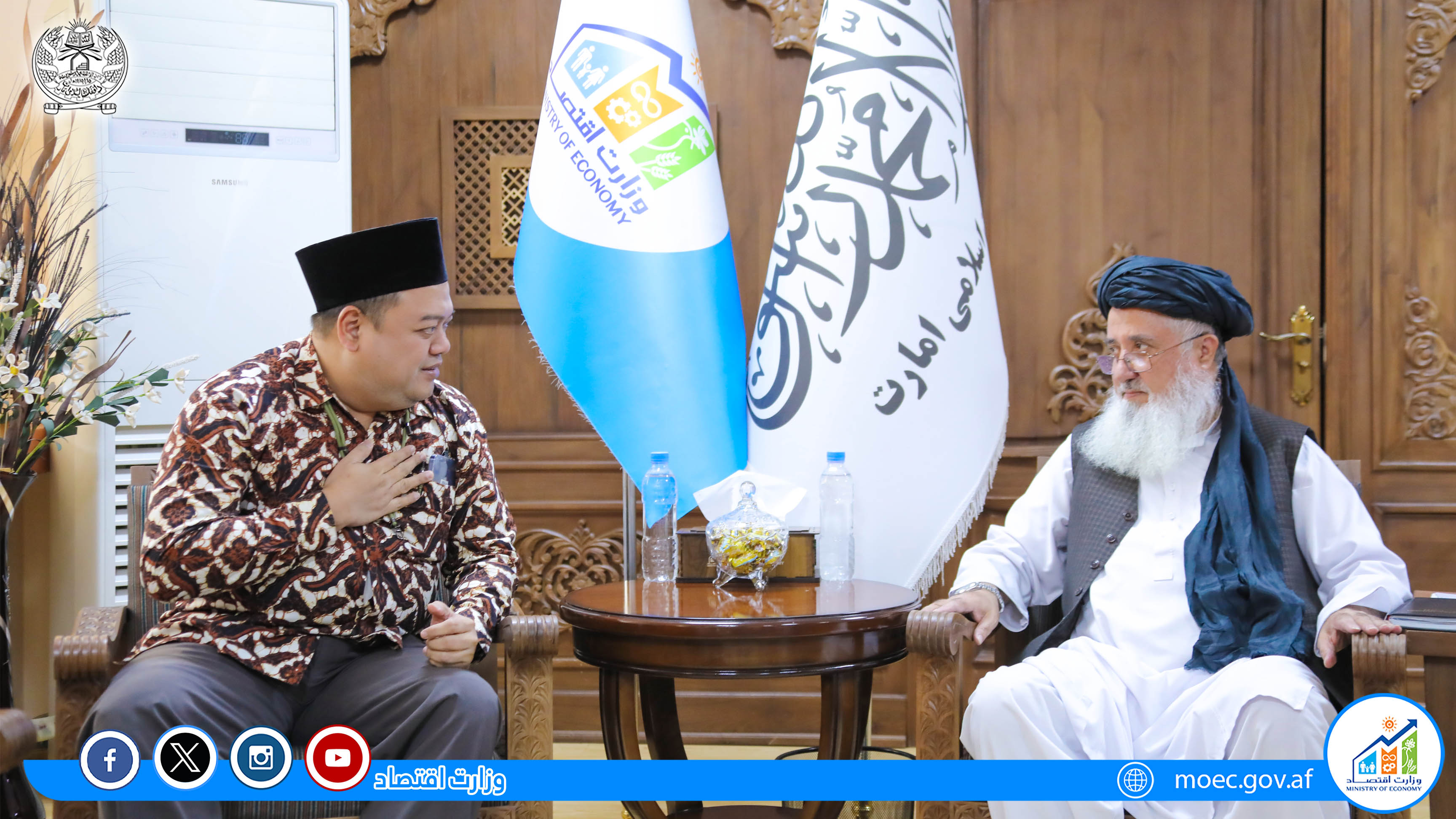 سرپرست وزارت اقتصاد با شارژدافیر اندونیزیا دیدار کرد